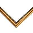 thumbnail image 2 of 14x17 Frame Beaded Gold Solid Wood Picture Frame | 0.75 Inches Moulding Width | Liscio Oro, 2 of 8