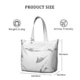 thumbnail image 4 of 22 Inch Oversized Travel Bag Lightweight Canvas Weekender Duffel with Multi Pockets, Animal Print, 4 of 5