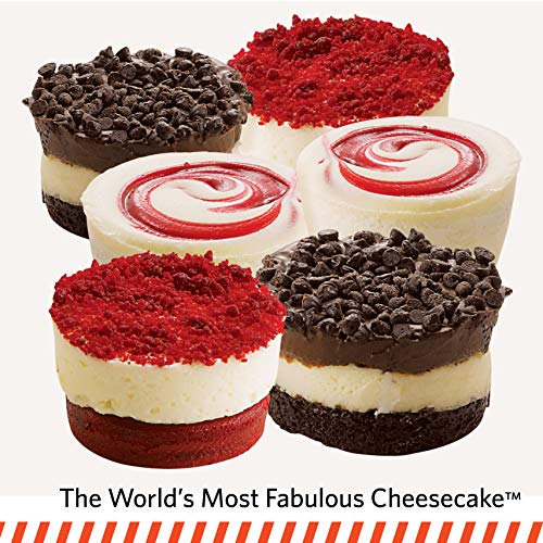 Junior's Cheesecake Little Fellas Mini Cheesecake Sampler (18 Mini