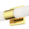 thumbnail image 2 of 10102-02 Livex Lighting Aero - 2 Light ADA Bath Vanity In Nautical Style-17.75 Inches Tall and 4.5 Inches Wide-Polished Brass Finish, 2 of 16