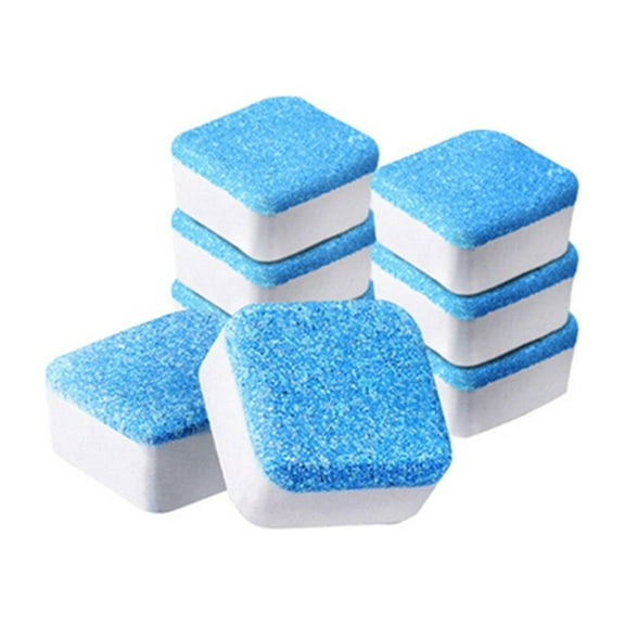 Virelaxpo Powerful Washing Machine Cleaning Tablets, Descaler and Deodorizer for Front Load and Top Load Washers, Easy Use