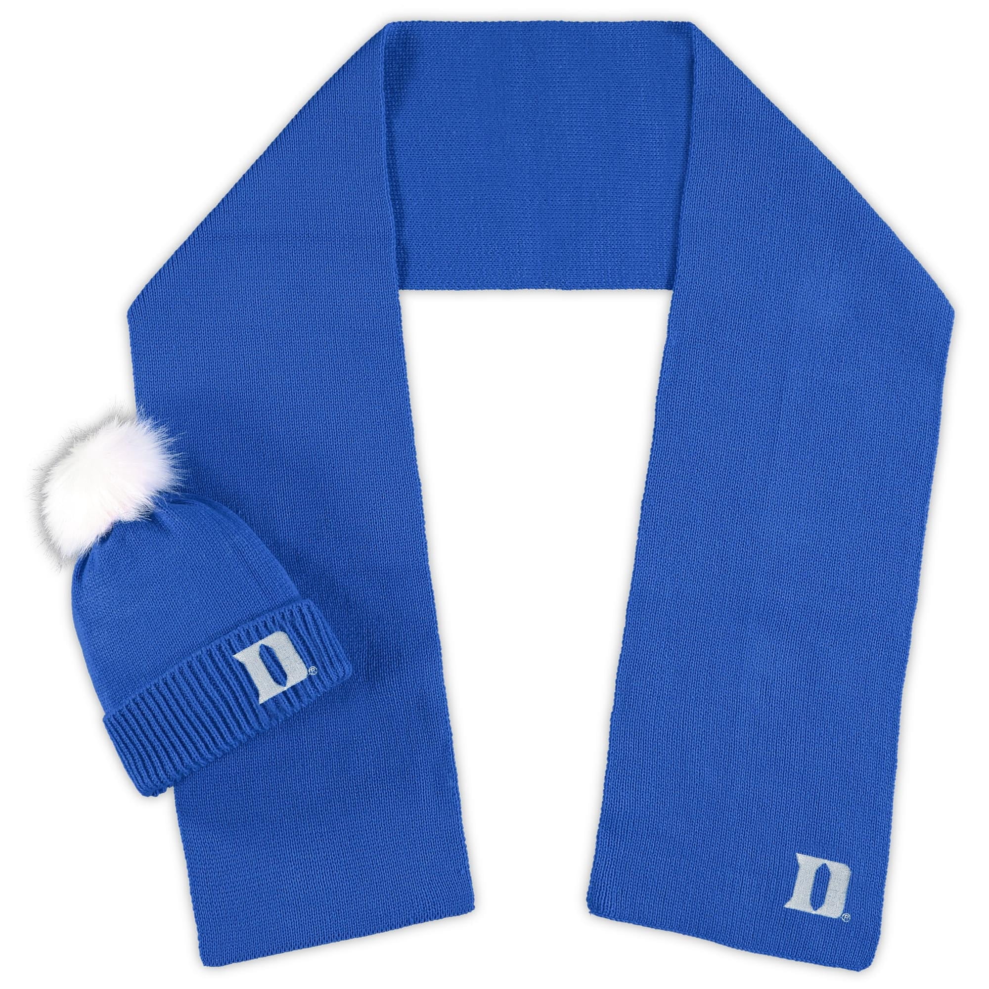 Duke Blue Devils ZooZatz Scarf and 