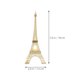 thumbnail image 2 of FUTUREORYY Adorno Metálico Dorado Torre Eiffel Para De Y Oficina Con Estilo Francés Único, 2 of 8
