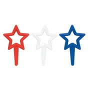 Star Silhouette Puffy DecoPics® 12ct