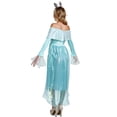 thumbnail image 3 of Disguise Super Mario Deluxe Rosalina Fancy-Dress Costume for Women with Crown and Brooch, Adult Sizes S/M/L, 3 of 3