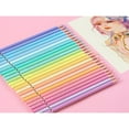 thumbnail image 2 of DEBGFS 24 Colors Macaron Oil-based Colored Pencils Set With Soft Core For Adult Coloring Books  Artists‘ Sketching  Drawing And Professional Crafting,none,one-size, 2 of 6