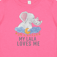 thumbnail image 4 of Inktastic I Love My Lala Elephant Family Boys or Girls Baby T-Shirt, 4 of 5