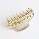 thumbnail image 3 of Pinza para el pelo de aleación retro de moda para niñas (dorada), pinza para el pelo grande estilo punk, pinza para el pelo para mujer, accesorios para ducha para cabello grueso, 3 of 5