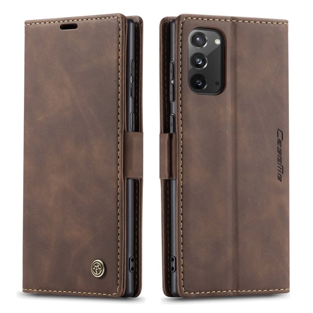 1pc Flip Case For Samsung Galaxy S23 S22 Ultra Note 10 Note 20 Ultra Retro Magnetic Card Artificial Leather Wallet