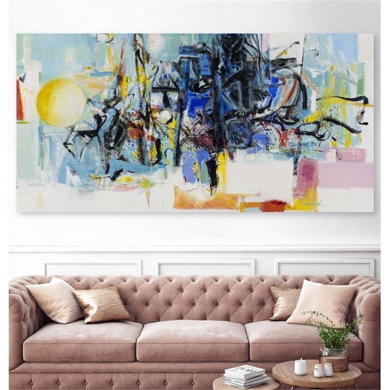 Giant Art 72x36 Fine Art Giant Canvas Print in Multi-Color