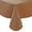 Dark Coffee, variant on Waterproof Vinyl Rectangle Tablecloth with Flannel Backing, Reusable Wipeable Beige Plastic Table Cover, 60 x 102 Inch for Indoor Outdoor Use