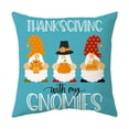 thumbnail image 3 of Juego de 4 fundas de cojín decorativas de otoño, 45,7 x 45,7 cm, fundas de almohada cuadradas cortas de felpa con diseño de enano otoñal para salón, cama, sofá y coche., 3 of 5