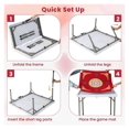thumbnail image 5 of Folding Mahjong Table with Cup Holders for Game Room, 5 of 6