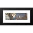 thumbnail image 2 of Gustav Klimt 14x8 Black Modern Framed Museum Art Print Titled - Beethovenfries; the Enemy Powers (Plate 1, Front Wall) (1901), 2 of 5