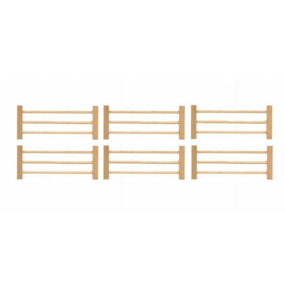 Kids Globe 1:32 scale Wooden Fences 6 pieces