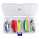 thumbnail image 1 of Caja de 5pcs Señuelos exterior exterior exterior Real de Peces Minnow Crankbaits 5x Broche Pesca Sharpla Minnow Fishing Lures Kit, 1 of 8