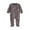 Brown, variant on MUXiin Baby Girls Bodysuits Long Sleeve Cute Cartoon Print Outfits For Toddler Soft Comfortable Stretchy Zip Up Romper For Daily Wear Indoor Outdoor,9-12 Months,Brown