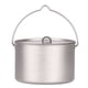 thumbnail image 4 of Olla colgante portátil ultraligera de titanio 2,8 l con tapa Labymos Olla de titanio, 4 of 7