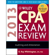 Wiley CPA Exam Review 2013, Auditing and Attestation [Paperback - Used]