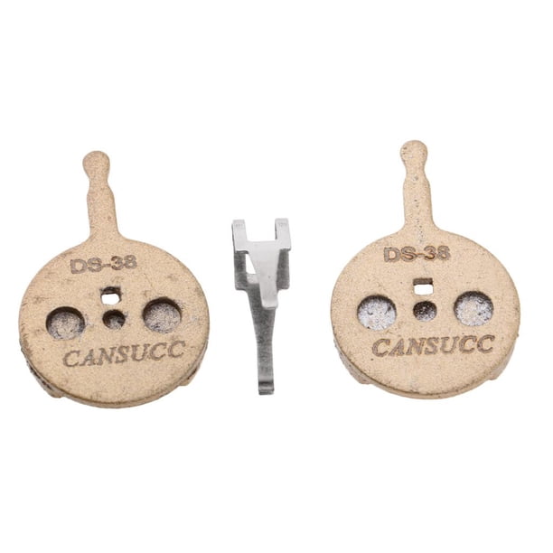 Juego de 2 pastillas de freno de disco para bicicleta de montaña y carretera DS38