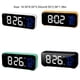thumbnail image 5 of Methold Reloj Digital LED, temperatura, humedad, música, herramientas de sincronización, recargable, inalámbrico, superficie de espejo, reloj de Electrónica Negro, 5 of 6