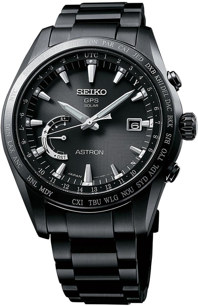 Seiko - Seiko Men's Astron GPS Solar Titanium Watch SSE089 - Walmart.com - Walmart.com