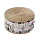 thumbnail image 5 of Almohada de meditación Accesorios de meditación Almohada de asiento de yoga Cojín de asiento redondo para Patrón de jarrón, 5 of 9