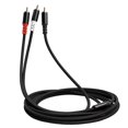 thumbnail image 5 of Y2H 3704 3m RCA Male to Dual RCA Male Y-shape Splitter Cable Audio x8p Connection Cord for Mixer Amp, 5 of 5