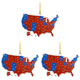 thumbnail image 1 of 2024 Acrílico Adorno Memoria Del Estado EE. UU. Trump para Navidad Espejo Coche (A), 1 of 4