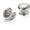 Brushed Satin Nickel, variant on 4 Pack Champagne Bronze Bifold Closet Door Knobs, 1-1/2 Inch Zinc Alloy Cabinet Knobs with Installation Screws, Suitable for Kitchen, Bathroom & Bedroom Furniture