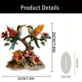 thumbnail image 3 of Zzbeans Acrylic Flower Decor, Elegant Acrylic Home Decorations, Decorative Items for Living Room Bedroom Office Gift, 3 of 7