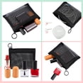 thumbnail image 2 of Minibolsa de cosméticos de malla negra, 10 x 12,7 cm (20 unidades), 2 of 7
