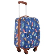 Wrangler Rodeo Kids 2 Piece Hard-Side Spinner Luggage Set