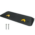thumbnail image 1 of VEVOR Rubber Threshold Ramp, 2" Rise Threshold Ramp Doorway, Recycled Rubber Power Threshold Ramp Rated 33069 lbs Load Capacity, Non-Slip Surface Rubber Solid Threshold Ramp for Wheelchair and Scooter, 1 of 9