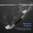 thumbnail image 2 of 40cm Black Safety Bathtub, Non-Slip, Wall-Mounted Stainless Steel Grab Bar, 2 of 5