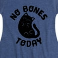 thumbnail image 3 of Instant Message - No Bones Today Melty Cat - Toddler And Youth Girls Fit And Flare Dress, 3 of 5