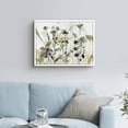 thumbnail image 3 of PixonSign Framed Wall Art Print Pastel Watercolor Almond Cherry Blossom Lily Flowers Nature Wilderness Illustrations Realism Rustic Landscape Colorful for Living Room, Bedroom, Office - 12"x16" WHITE, 3 of 6