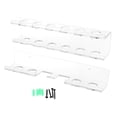 thumbnail image 4 of LOVIVER Billiard Cue Holder Club Equipment Nonslip Player Pool Cue Rack Wall Mounted 2x 38cm with U Shape, 4 of 8