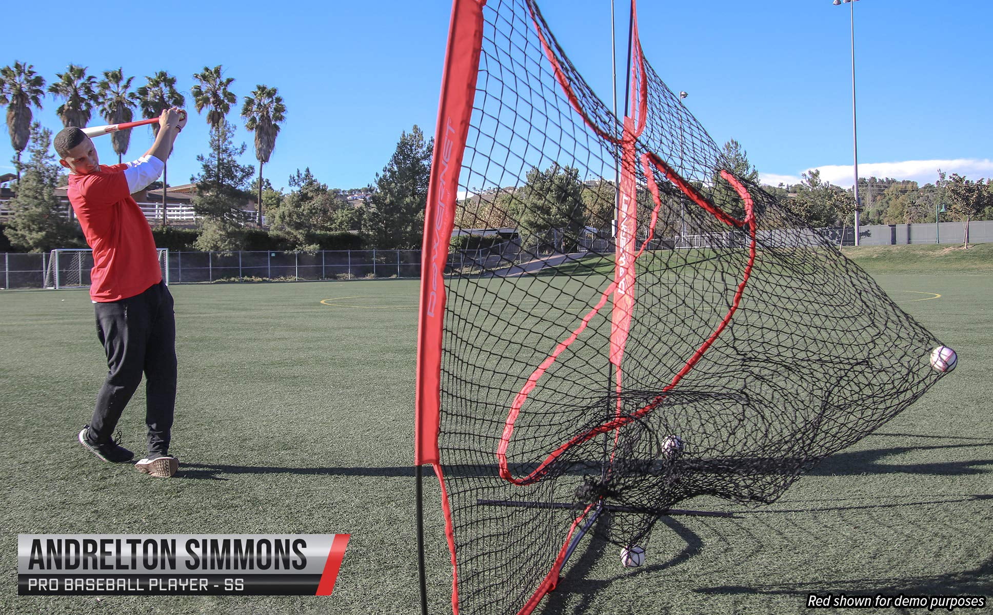 PowerNet Baseball and Softball Practice Net 7 x 7 with Bow Frame & Carry Bag