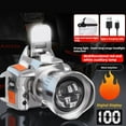 thumbnail image 1 of Super Bright LED Headlamp Rechargeable Headlight Head Torch Flashlight Out, 1 of 9