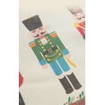 thumbnail image 5 of Fennco Styles Nutcracker Fringe Holiday Table Runner 14" W X 60" L - Multicolored Soldier Print Festive Table Cover for Christmas Décor, Banquet, Family Gathering and Special Events, 5 of 8