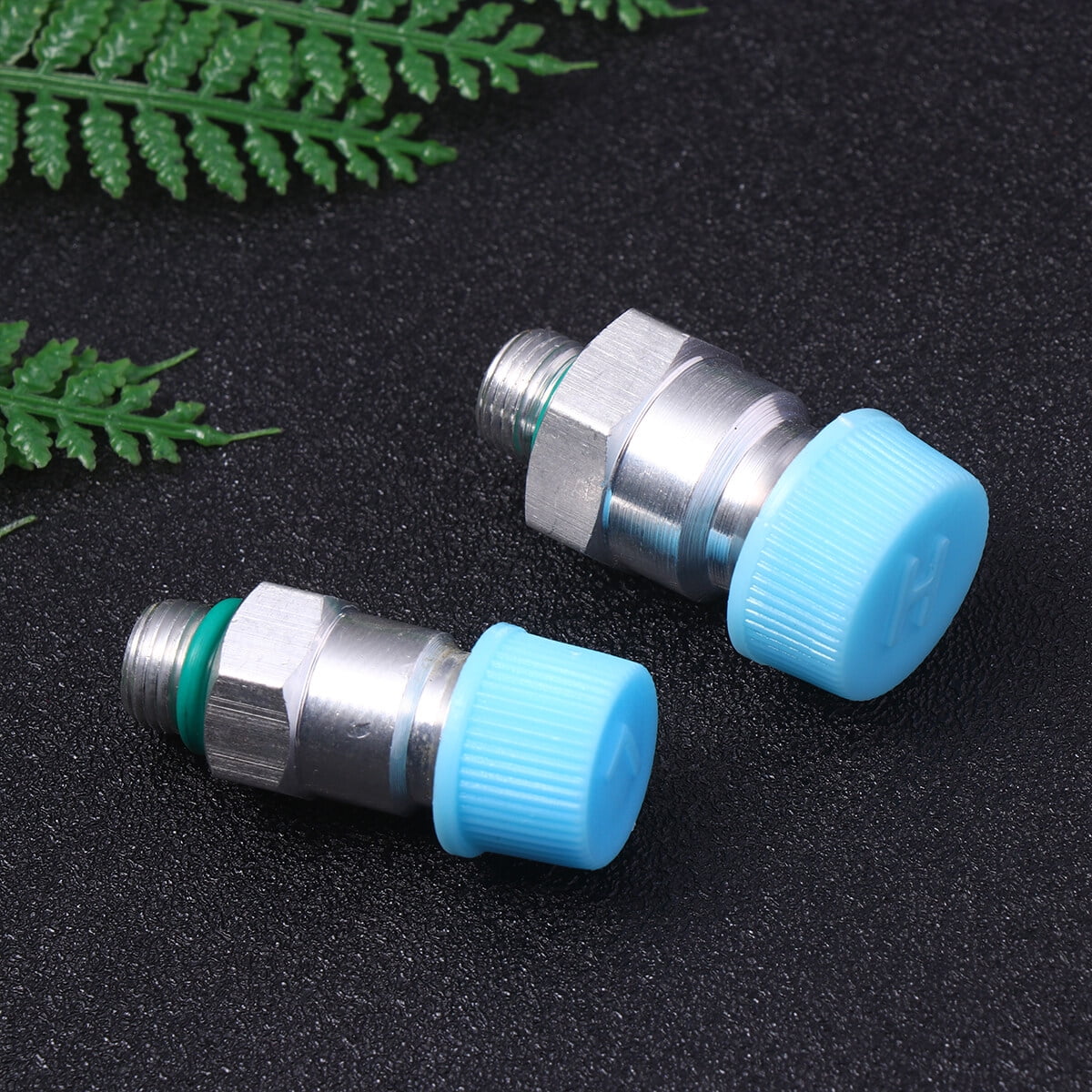 2Pcs Universal R134A Pneumatic Fitting HighLow Pressure Coupler Car Air Conditioning