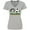Athletic Heather, variant on Inktastic Go, Brazil- Soccer, Football Women's V-Neck T-Shirt
