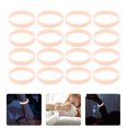 thumbnail image 2 of EeaseCA 100 Pcs Bracelets Lumineux en Silicone pour Fêtes, 2 of 7