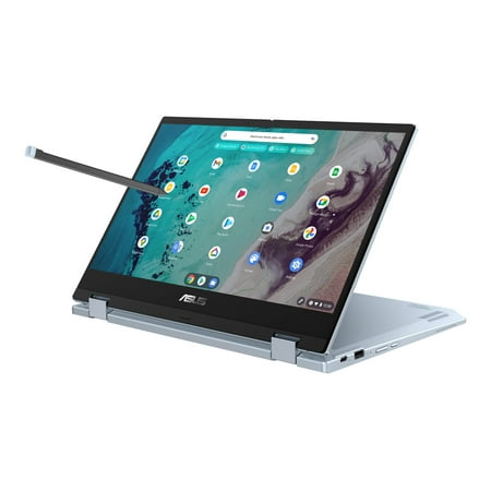 ASUS Chromebook Flip CX3 CX3400FMA-DH762T-S - Flip design - Intel Core i7 1160G7 / 2.1 GHz - Chrome OS (with Chrome Enterprise Upgrade) - Iris Xe Graphics - 16 GB RAM - 512 GB SSD NVMe - 14" touchscreen 1920 x 1080 (Full HD) - Wi-Fi 6 - AI blue