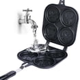 thumbnail image 3 of CC TOY Egg Pans Nonstick Double-sided Pancake Maker For Kids Nonstick Fried Egg Cooker Breakfast Maker Grill Pan Griddle Mini Pancakes, 3 of 5