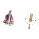 thumbnail image 5 of Reloj de pared acrílico con escultura de escena de , adorno 2D, escultura de pie, silencioso, sin , forma redonda, moderno, adecuado, 5 of 8