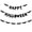 A, variant on Halloween Drip Letter Garland, Two Style Paper Hanging Flag, Festive Wall Decor, Lightweight Party Ornament, Suitable for Fireplace, Doorway and Indoor Home Hanging Layout, A