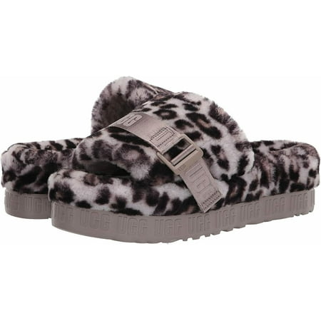 

UGG Women s Fluffita Panther Print Slipper Slides 1122556