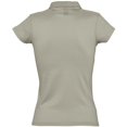 thumbnail image 3 of SOLS- Polo de manga corta Prescott para mujer (Caqui), 3 of 3